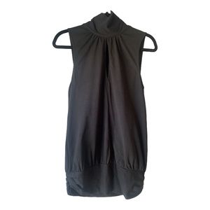 Theory Key Hole Tie Neck Shirt